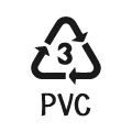 Plastic identification code - 03 pvc